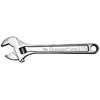 Chrome Adjustable Wrenches (Opening Size : 1 1/2 in [Max], Head Angle : 15�, Overall Length : 12 in)