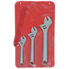 Adjustable Wrench Sets (Includes : Pouch, Weight : 30.07 oz)