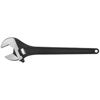 Black Phosphate Adjustable Wrenches (Opening Size : 2 1/16 in [Max], Head Angle : 15�, Overall Length : 18 in)