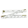 Doyle Log Scale Rulers (Length : 48 in, Width : 5/8 in, Increment @ Scale : 1/16 in @ 1 in)