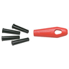 Plastic File Handles (Includes : File Handle, Inserts, Type : File Handle, Quantity : 6 per card)