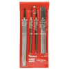 Handy Man's Home File Packs (Includes : 8 in. Mill Bastard File, 8 in. Four-in-Hand File, 6 in. Slim Taper File, 6 in. Round Bastard File, Quantity : 4 per pouch, Weight : 4.80 lb)