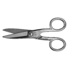 Electrician's Scissors (Overall Length : 5 1/4 in, Cutting Length : 1 7/8 in, Cut Type : Shear Cut)
