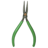 Diagonal Long Needle Nose Pliers (Packing Type : Carded, Overall Length : 5 in, Jaw Type : Serrated)