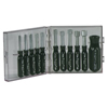 Metric Compact Convertible Nutdriver Sets (Opening Size : 3 mm, 3.500 mm, 4.500 mm, 5 mm, 5.500 mm, 7 mm, 8 mm, 10 mm, Opening Type : Hex, Includes : Torque Amplifier Handle, Plastic Case)