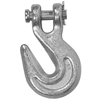 473 Series Clevis Grab Hooks (Chain Size : 1/4 in, Hook Opening : 11/32 in, Jaw Opening : 3/8 in)