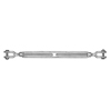 788-G Series Jaw & Jaw Turnbuckles (Working Load Limit : 1200 lb, Thread Size : 3/8 in, Lifting Height/Take-Up : 6.00 in)