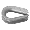 765-G Series Heavy Wire Rope Thimbles (Cable/Wire Size : 3/8 in, Inner Length : 2 1/8 in, Inner Width : 1 1/8 in)