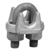 1000-G Series Wire Rope Clips (Cable/Wire Size : 1/8 in, Thread Size : 7/32 in, Thread Length : 7/16 in)