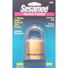 Sesame Keyless Padlocks (Shackle Diam : 5/16 in, Shackle Length : 1 in, Shackle Inner Width : 1 in)