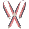 Suspenders (Width : 2 in, Color : Red/White/Blue)