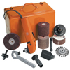 Professional Stainless Steel Polisher Systems (Disc/Pad Diam : 10 in, Arbor Thread - TPI or Pitch : 5/8 in - 11, Height : 12 in)