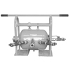 ASME Air Receiver Manifolds (Capacity Vol. : 7 gal, Inlet Connection : 2 in NPT(M), Outlet Connection : 1 in. NPT(F), 3/4 in. NPT(F), 1/2 in. NPT(F))