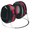 Optime 105 Earmuffs (Noise Reduction Rate (NRR) : 29 dB, Color : Black/Red, Type : Behind-The-Head)