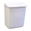 Feminine Hygiene Products Waste Receptacle ABS Plastic (Color: White, Quantity : 1 Each)