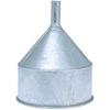 Galvanized Funnels (Capacity Vol. : 8 qt, Dia. : 10 1/4 in, Overall Length : 12 3/4 in)
