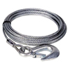 Winch Cable/Hook Assemblies (Size : 3/16 in, Length : 25 ft, Type : Cable Assembly)