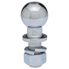 Coupler Balls (Ball Diam : 2 in, Load Cap. : 5000 lb [Max], Panel Thickness : 1/4 in [Min], 1 in [Max])