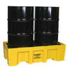 Spill Containment Pallets (Capacity Vol. : 66 gal, Load Cap. : 2000 lb [Max], Width : 51 in)