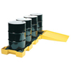 Spill Containment Platforms (Capacity Vol. : 63 gal, 66 gal, Load Cap. : 8000 lb [Max], Width : 106 in)