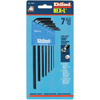 Hex-L� Key Sets (Measuring System : Metric, Tip Size : 1.500 mm, 2 mm, 2.500 mm, 3 mm, 4 mm, 5 mm, 6 mm, Tip Type : Hex)