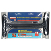 Standard Grip Inch T-Key Sets (Measuring System : Inch, Tip Size : 3/32 in, 7/64 in, 1/8 in, 9/64 in, 5/32 in, 3/16 in, 7/32 in, 1/4 in, Tip Type : Hex)