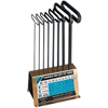 Standard Grip Metric Hex T-Key Sets (Measuring System : Metric, Tip Size : 2 mm, 2.500 mm, 3 mm, 4 mm, 5 mm, 6 mm, 8 mm, 10 mm, Tip Type : Hex)