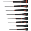 PSD� Precision Ball-Hex Screwdriver Sets (Tip Size : 0.050 in, 1/16 in, 5/64 in, 3/32 in, 7/64 in, 1/8 in, 9/64 in, 5/32 in, Tip Type : Ball Hex, Handle Color : Red)