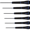 PSD� Precision Ball-Hex Screwdriver Sets (Tip Size : 1.270 mm, 1.500 mm, 2 mm, 2.500 mm, 3 mm, 4 mm, Tip Type : Ball Hex, Handle Color : Blue)