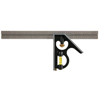 Combination Squares (Blade Length : 12 in, Beam Material : Cast Iron, Graduation(s) : 8ths, 16ths, 32nds)