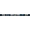 Magnetic Aluminum Levels (Length : 36 in, No. of Vials : 3, Vial Positions : 1 45�, 1 Level, 1 Plumb)