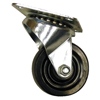 General Duty Casters (Wheel Diam : 2 in, Tread Width : 1 in, Finish : Zinc Plated)