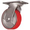Medium Heavy Duty Casters (Wheel Diam : 4 in, Tread Width : 2 in, Bearing Type : Roller)