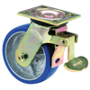 Heavy Duty Rigid Casters (Wheel Diam : 5 in, Tread Width : 2 in, Bearing Type : Roller)