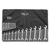 Angle Opening Hydraulic Wrench Sets (Opening Size : 3/8 in, 7/16 in, 1/2 in, 9/16 in, 5/8 in, 11/16 in, 3/4 in, 13/16 in, 7/8 in, 15/16 in, 1 in, 1 1/16 in, 1 1/8 in, 1 3/16 in, 1 1/4 in, Opening Type : Open/Open, Includes : Pouch)