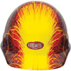 FMX Hard Caps (Color : Wire Burner Graphics, Suspension : 8 Point Ratchet, Material : Thermoplastic)
