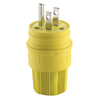 Watertight Straight Blade Plug & Connectors (Amps : 15.00 A, Voltage : 125.00 VAC, NEMA/IEC Configuration : 5-15)