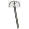 Stainless Steel Protractors (Blade Length : 6 in, Angle : 180.0� [Max], Dial Reading : 0-180-0)
