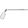 Inspection Mirrors (Shape : Oval, Mirror/Magnifier Size : 1 in x 2 in, Length : 9 in)