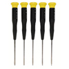 5-Piece Torx� Precision Screwdriver Sets (Tip Size Symbol : T-6, T-7, T-8, T-9, T-10, Tip Type : Torx, Shank Type : Round)