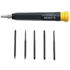 5 Piece Precision Screwdrivers (Tip Size Symbol : #00, T-6, Tip Width : 1/16 in, 5/64 in, 3/32 in, Tip Type : Phillips, Torx, Slotted)