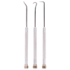 3-Piece Probe Sets (Overall Length : 6 1/2 in, Handle Type : Knurled, Handle Material : Aluminum)