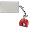 Magnetic Base Inspection Mirrors (Shape : Oblong, Mirror/Magnifier Size : 3-1/2 in x 2 in, Material : Glass)