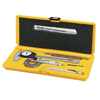 Dial Caliper & Marking Kits (Graduation(s) : 16ths, 32nds, 64ths, 8ths, Includes : Blow Molded Case, 0 to 1 in. Micrometer, 0 to 6 in. Dial Caliper, 6 in. Rigid SS Ruler, Tungsten Carbide Scriber w/Magnetic Pickup)