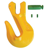 Cradle Grab Hooks (Chain Size : 5/16 in, Hook Opening : 0.410 in, Working Load Limit : 5700 lb)