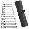 12 Piece XL Locking Flex Combination Ratcheting Wrench Sets (No. of Points : 12, Opening Size : 8 mm, 9 mm, 10 mm, 11 mm, 12 mm, 13 mm, 14 mm, 15 mm, 16 mm, 17 mm, 18 mm, 19 mm, Opening Type : Open/Box)