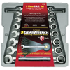 8 Piece Combination Ratcheting Wrench Sets (No. of Points : 12, Opening Size : 5/16 in, 3/8 in, 7/16 in, 1/2 in, 9/16 in, 5/8 in, 11/16 in, 3/4 in, Opening Type : Open/Box)
