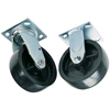 Caster Sets (Wheel Diam : 6 in, Wheel Width : 2 in, Capacity Wt. : 500 lb [Max])