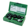Manual Round Standard Knockout Punch Kits (Cutting Diam : 0.8850 in [Min], 1.7010 in [Max], Conduit Size : 1/2 in [Min], 1 1/4 in [Max], Applicable Materials : Mild Steel)