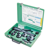 Quick Draw� Hydraulic Punch Kits (Conduit Size : 1/2 in [Min], 2 in [Max], Includes : Quick Draw Driver, 1/2 - 2 in. Slug Buster Conduit Size Punches Dies, (2) Draw Studs, (1) Adapter, (1) Spacer, Case, Wt. : 13 lb)
